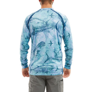 Maillots de pêche pour hommes de bonne qualité, nouveaux, respirants, t-shirts de pêche populaires, vêtements de pêche à prix avantageux, personnalisation OEM - Product Image 2