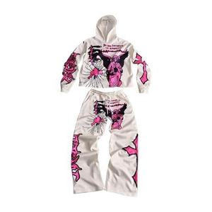 Conjunto Deportivo de Invierno Personalizado con Capucha, Estilo Urbano, 120g, 2 Piezas, Diseño de Algodón y Felpa Técnica, Secado Rápido, Ecológico, Tallas Grandes - Product Image 4