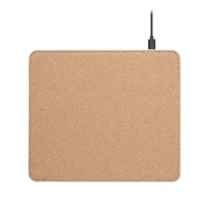 Wireless 15W Eco-Friendly Cork Mouse <b>Pad</b> Matty Gadgets Collection - Product Image 3