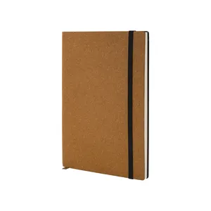 Carnet en cuir recyclé au parfum de camphre – Gadgets promotionnels durables - Product Image 1