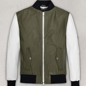 เสื้อแจ็กเก็ตหนังสำหรับผู้ชายเสื้อแจ็กเก็ตนักบินมอเตอร์รถจักรยานยนต์ทนทานแฟชั่นสำหรับฤดูหนาว - Product Image 1