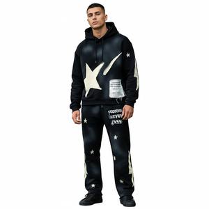 ชุดวอร์มผ้าคอตตอนผ้าฟลีซ100% ชุดวอร์มปักลายหน้าจอพิมพ์ลายได้ตามต้องการ - Product Image 6