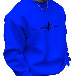 Sudaderas con Capucha de Cuello Redondo para Hombre, Color Blanco 2025, Alta Calidad, 100% Algodón, Verde Oscuro, Corte Regular, Lavables a Máquina - Product Image 5