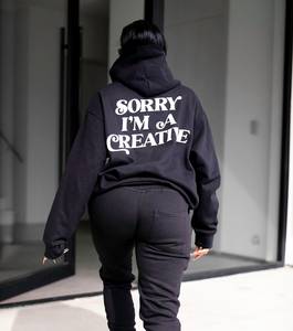 Custom Logo Printed <b>Hoodies</b> <b>Plain</b> Cotton Street Wear Heavy Weight Sports Casual Thick Plus Size Hoodie For Mens's - Product Image 4