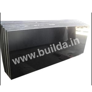 Absolute Granite Polished Black <b>Stone</b> Surface polished Absolute black Granite slabs with Flammed & Brushed finish for flooring - Product Image 6