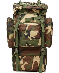 Bolsa Táctica Impermeable de Gran Tamaño con Estampado de Selva y Bosque, con Marco Metálico, Capacidad de 35-80L, para Campismo y Senderismo al Aire Libre - Product Image 1