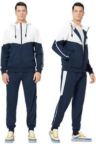 Survêtements pour hommes de haute qualité en polaire respirante de taille XL avec logo et caractéristiques grande taille pour l'hiver à bon prix - Product Image 3