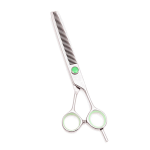 Tijeras de adelgazamiento de peluquero de acero inoxidable de doble cara profesional de la mejor calidad 2025, afiladas para uso doméstico y suministros de salón de belleza - Product Image 5