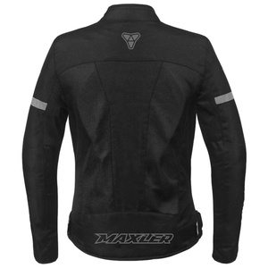 <b>Summer</b> Men's Anti-Fall Motorcycle <b>Jacket</b> Breathable and Absorbent with Stand Collar and Front Logo for Bike Riding - Product Image 2