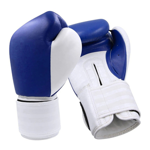 Gants d'entraînement de boxe professionnels les plus populaires avec un cuir véritable respirant pour une utilisation en extérieur - Product Image 2