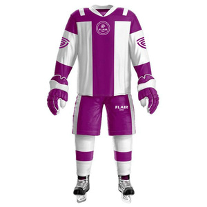 Camiseta de Hockey sobre Hielo Personalizada al por Mayor, Transpirable, Impermeable, Ecológica, con Impresión por Transferencia de Calor - Product Image 3