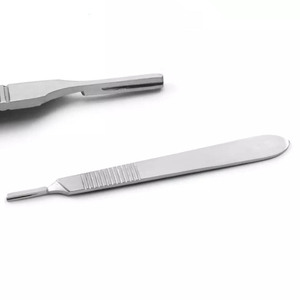 Meilleure vente Scalpel Scale Handle #3 BP Handle Blade Holder Instrument chirurgical vétérinaire X4 Instruments chirurgicaux approuvés ISO - Product Image 3