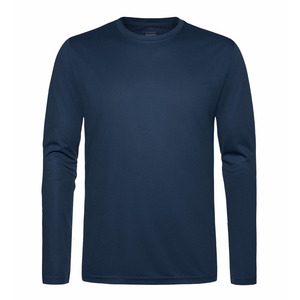 Camisetas de manga larga OEM para hombre 100% algodón cuello redondo ropa de calle camisetas gráficas de alta calidad de manga larga completa camisetas gráficas - Product Image 6