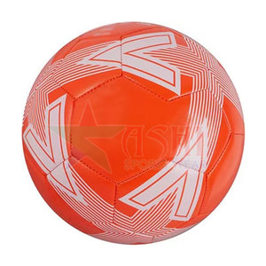 Ballon de football d'entraînement en cuir composite de haute qualité, durable, personnalisable en taille et en logo, imprimé par transfert thermique - Product Image 1