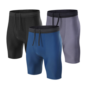 Custom Athletic Shorts With Liner Training Workout Shorts Double <b>Layer</b> Hombre Men Gym Running Shorts Sport for MenDDP shipping - Product Image 1
