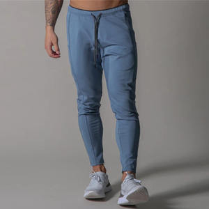 กางเกงสเวตเตอร์ของผู้ชายกางเกงคาร์โก้ทรงตรงสลิมฟิตกางเกงวอร์มขายาว - Product Image 3