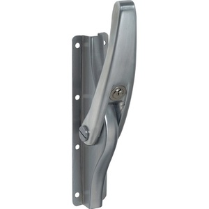 Perno de Puerta Deni de 16 mm de Aleación Ligera con Acabado de Zinc Brillante, Bloqueable con 4 Anillas, Categoría de Producto: Cercas, Enrejados y Puertas - Product Image 1