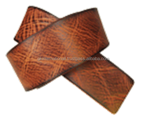 เข็มขัดผู้ชายหนังแท้เข็มขัดลำลองสำหรับผู้ชายหนังแท้แบรนด์ดังผลิตในอินเดีย - Product Image 4