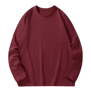 Logo imprimé personnalisé hommes femmes 100% coton lourd Pima Boxy respirant formel surdimensionné épaule tombante grande taille tricoté vierge - Product Image 4