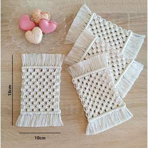 Posavasos extravagante multicolor Diseño diferente Bordado más vendido para decoración de mesa - Product Image 3