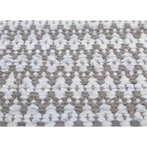 พรมขนสัตว์ทอมือสีเทาและสีดำลายเรียบ รุ่น ADWP-13048 ลายแบบนามธรรม รูปทรงสี่เหลี่ยมผืนผ้า สำหรับวางข้างโต๊ะ ใช้ในบ้านหรือทางเดิน - Product Image 3