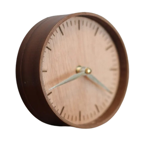 Horloges de table en bois personnalisées avec un design simple pour le salon et la chambre à coucher, étiquetage privé - Product Image 1