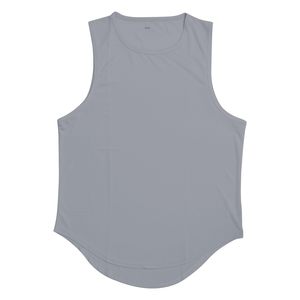 Débardeur en maille à séchage rapide pour hommes T-shirt ajusté à col rond et à muscles T-shirt de sport sans manches pour hommes - Product Image 1