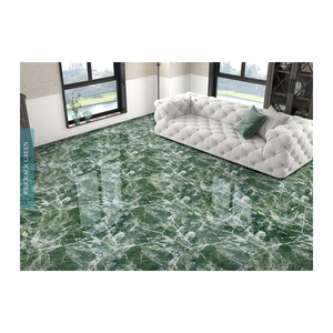 Baldosas esmaltadas de porcelana de diseño italiano moderno de alta calidad de 5mm de espesor 600x600mm para uso en pisos interiores - Product Image 1