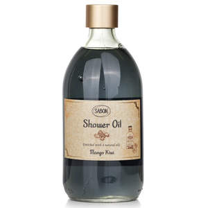 Huile de Douche Enfant SABON 500ml Hydratante Rafraîchissante Parfum Citron Mangue Kiwi Jasmin Huile Parfumée aux Herbes et Niacinamide pour Bébés - Product Image 2