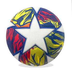 ลูกฟุตบอลมืออาชีพขนาด5สำหรับผู้ใหญ่ลูกฟุตบอลแบบกำหนดเองได้วัสดุหนัง PU นิ่ม - Product Image 4