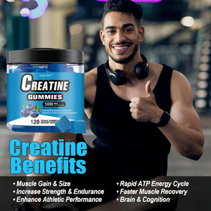Oem nhãn hiệu riêng Creatine Monohydrate Gummies tăng cường tập thể dục độ bền và thúc đẩy tăng trưởng cơ bắp Creatine Gummies - Product Image 5