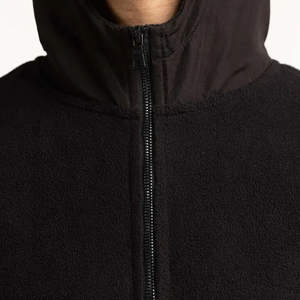 เสื้อฮู้ดซิปผู้ชายแฟชั่นฤดูหนาว 100% โพลีเอสเตอร์ ปรับแต่งโลโก้ได้ เป็นมิตรกับสิ่งแวดล้อม ระบายอากาศ แห้งเร็ว บริการ OEM - Product Image 6