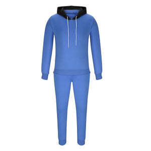 Ensemble de survêtements pour hommes au style unique et élégant, style pull-over uni, respirant - Product Image 2