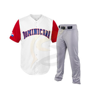 Uniforme de béisbol con logotipo personalizado para hombre, uniforme de béisbol con diseño personalizado en diferentes colores - Product Image 1
