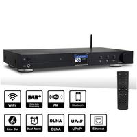 El sintonizador de radio MA-20 WiFi y Puerto LAN Internet/FM/DAB + se conectará al sistema de altavoces de sonido