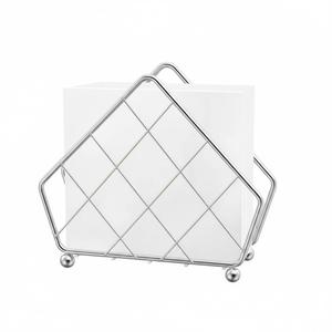 Porte-serviettes en métal doré de forme optimale pour la décoration de table à la maison et au restaurant - Product Image 6