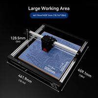 ATOMSTACK Swift 7W machine de découpe laser contrôlée WiFi CNC bureau 0.06X0.08mm spot pour bois cuir marbre graveur laser