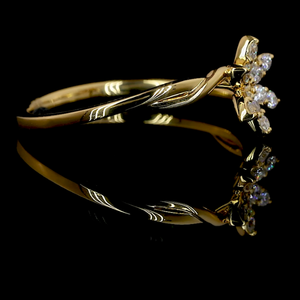 <span class=keywords><strong>1.8</strong></span> vòng cắt phòng thí nghiệm tạo ra Kim Cương của phụ nữ engagement Ring 14k vàng mạ vàng - Product Image 4