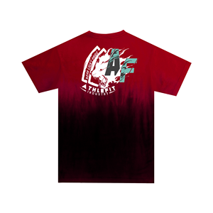Logo personnalisé 260gsm coton surdimensionné en détresse hommes lavé T-shirt à manches courtes décontracté Base cou lavage à l'eau cravate teinture T-Shirts - Product Image 6