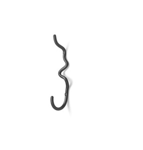 Crochets muraux linéaires élégants en acier durable à l'attrait minimaliste conçus pour des aménagements intelligents de salles blanches - Product Image 2