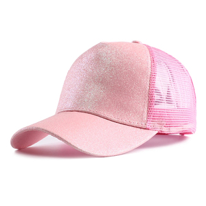 Women Men Six Panel Glitter Trucker Bling Mesh <b>Hat</b> Baseball Cap Sport Spring and <b>Summer</b> Baseball Caps - Product Image 6