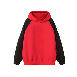 <b>Men's</b> Solid Color Fleece Hooded Sweatshirt Stand Collar Casual Sports Pullover for Spring Autumn Winter - Product Image 2