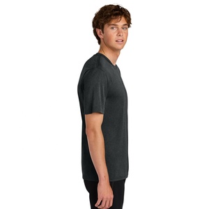เสื้อยืดคอกลมแขนสั้นผ้าฝ้ายสำหรับผู้ชาย  รับสกรีนโลโก้ ปักลาย  ปรับแต่งสี ขนาด และสไตล์ได้  ขายส่ง OEM - Product Image 3