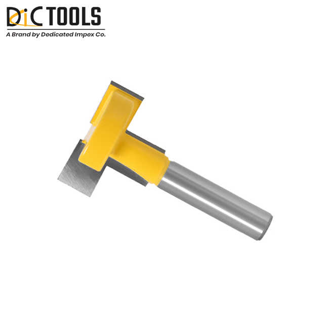 High Precision TCT Straight Slot Cutting Bit 1/2 & 1/4 Shank