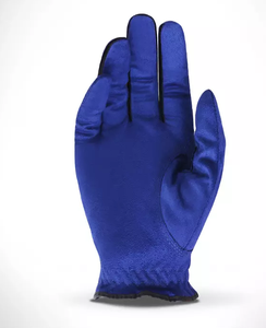 Gants de golf en microfibre bleue avec fermeture auto-agrippante, antidérapants, imperméables et légers pour hommes sportifs - Product Image 3