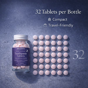 Tabletas <span class=keywords><strong>de</strong></span> <span class=keywords><strong>Pasta</strong></span> Dental para el Cuidado Nocturno con Melatonina, L-Teanina, Nano Hidroxiapatita, Sin Flúor, OEM, ODM, Marca Privada - Product Image 5