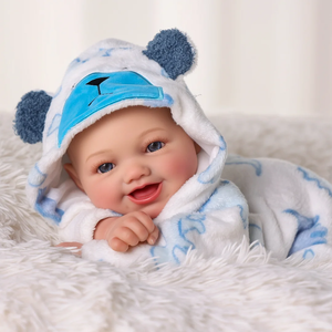 Poupée bébé reborn souriante Babeside 20'' très vendue, poupée réaliste pour bébé garçon, poupée de mode, mini jouet en peluche pour cadeau, commande en gros - Product Image 2