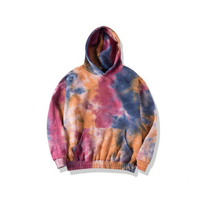 Nouveauté 2026 : Sweatshirts à capuche pour hommes, style tie-dye imprimé, décontractés et tendance, avec logo personnalisé - Product Image 1