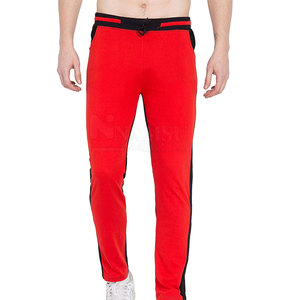 Pantalones de algodón de lona con patrón recto de cintura alta personalizados, ropa de calle de gran tamaño para hombre, informal para la temporada de primavera al mejor precio - Product Image 2
