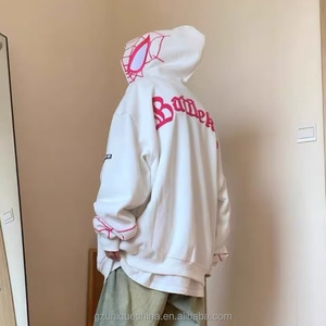 Nouveau 2024 vente en gros Unique conception personnalisée araignée sweat à capuche imprimé Baggy sweat à capuche intégral sweat à capuche zippé - Product Image 6